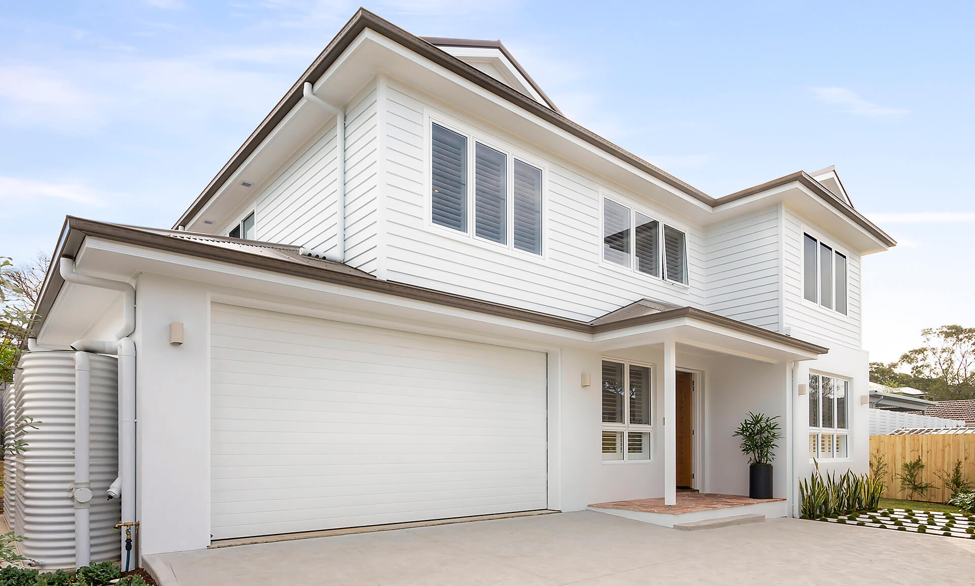 Two storey home built as a Knock Down Rebuild