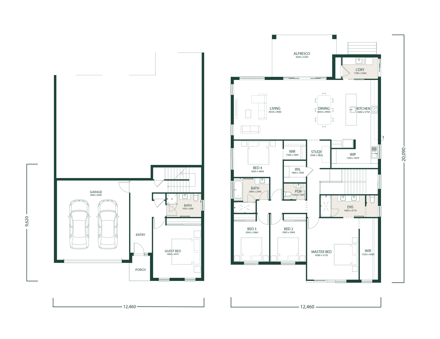 The Balhannah 331 - Wattle Court Split Level Home Design