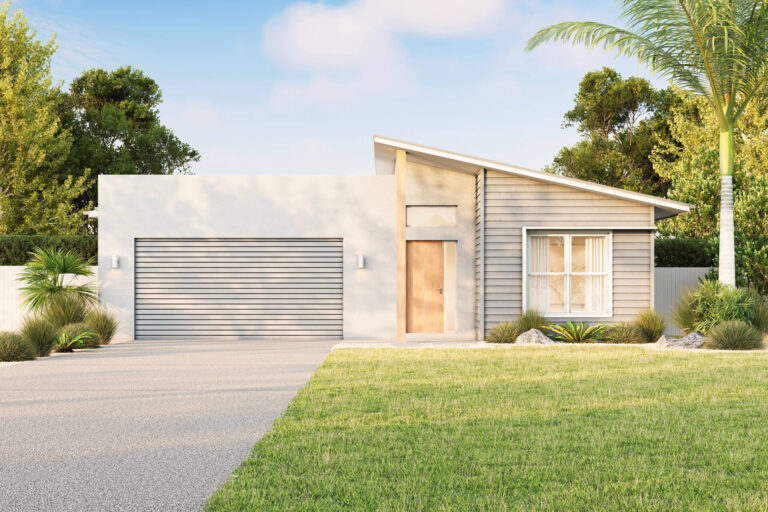 Beach Facade | The Alford Single Storey Beach Facade