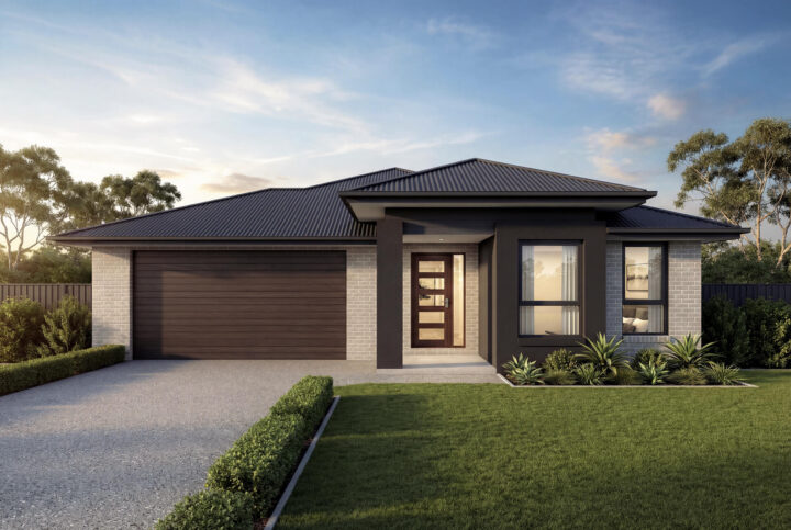 Executive Facade | The Alford Single Storey Executive Facade