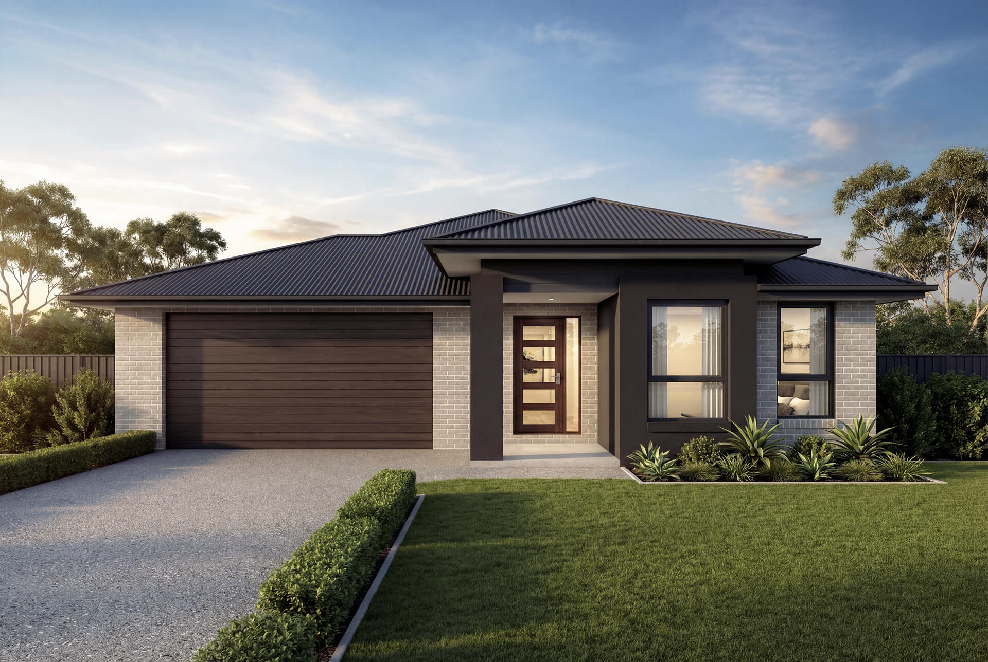 Executive Facade | The Alford Single Storey Executive Facade