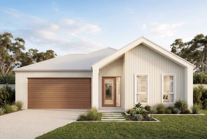 Scandi Facade | The Alford Single Storey Scandi Facade