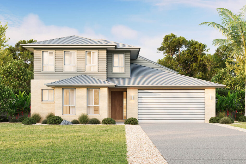 Classic Facade | The Angaston Split Level Classic Facade