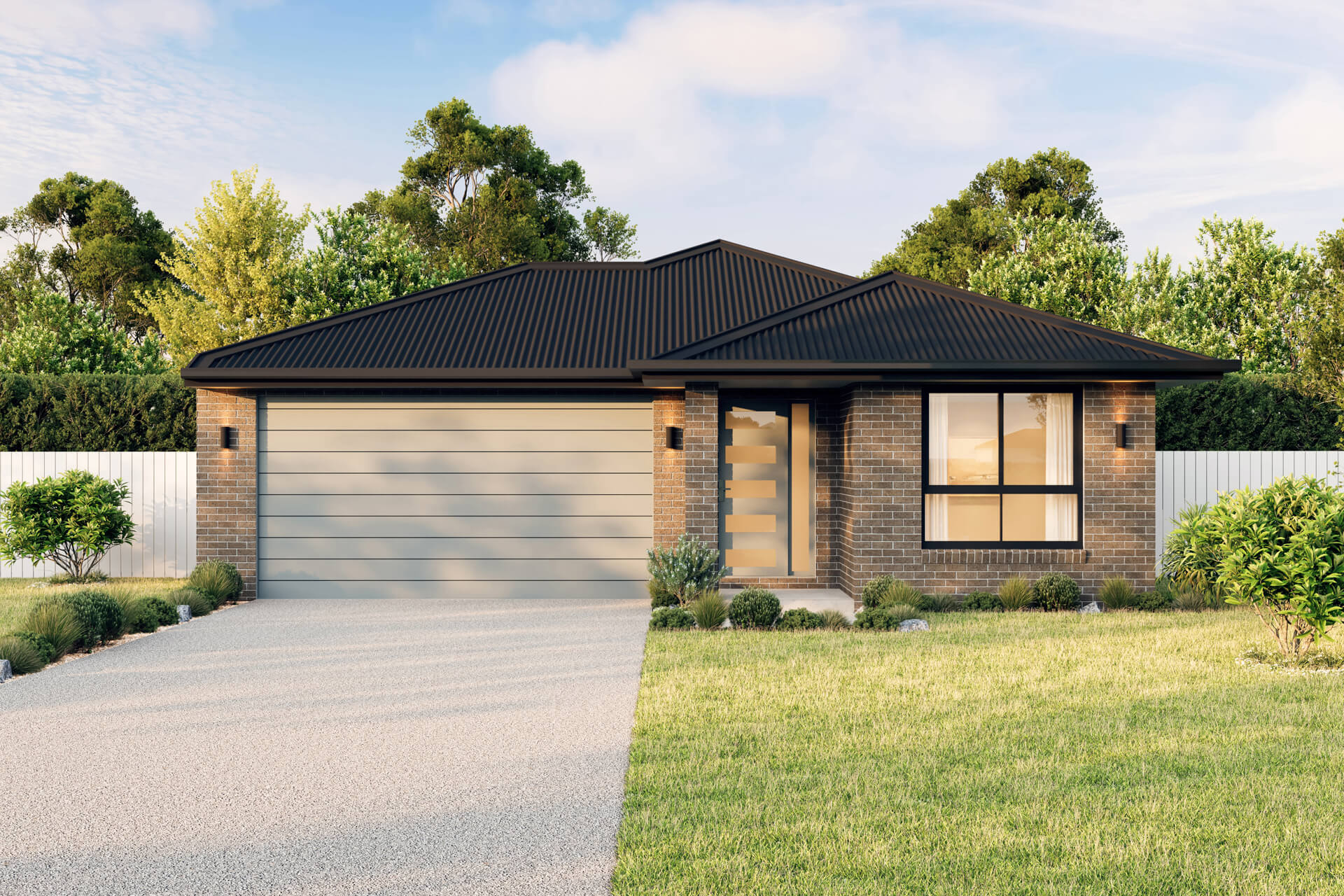 Classic Facade | The Arcadia Single Storey Classic Facade