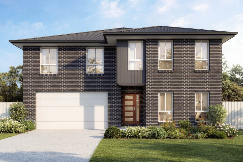 Classic Facade | The Balhannah Split Level Classic Facade