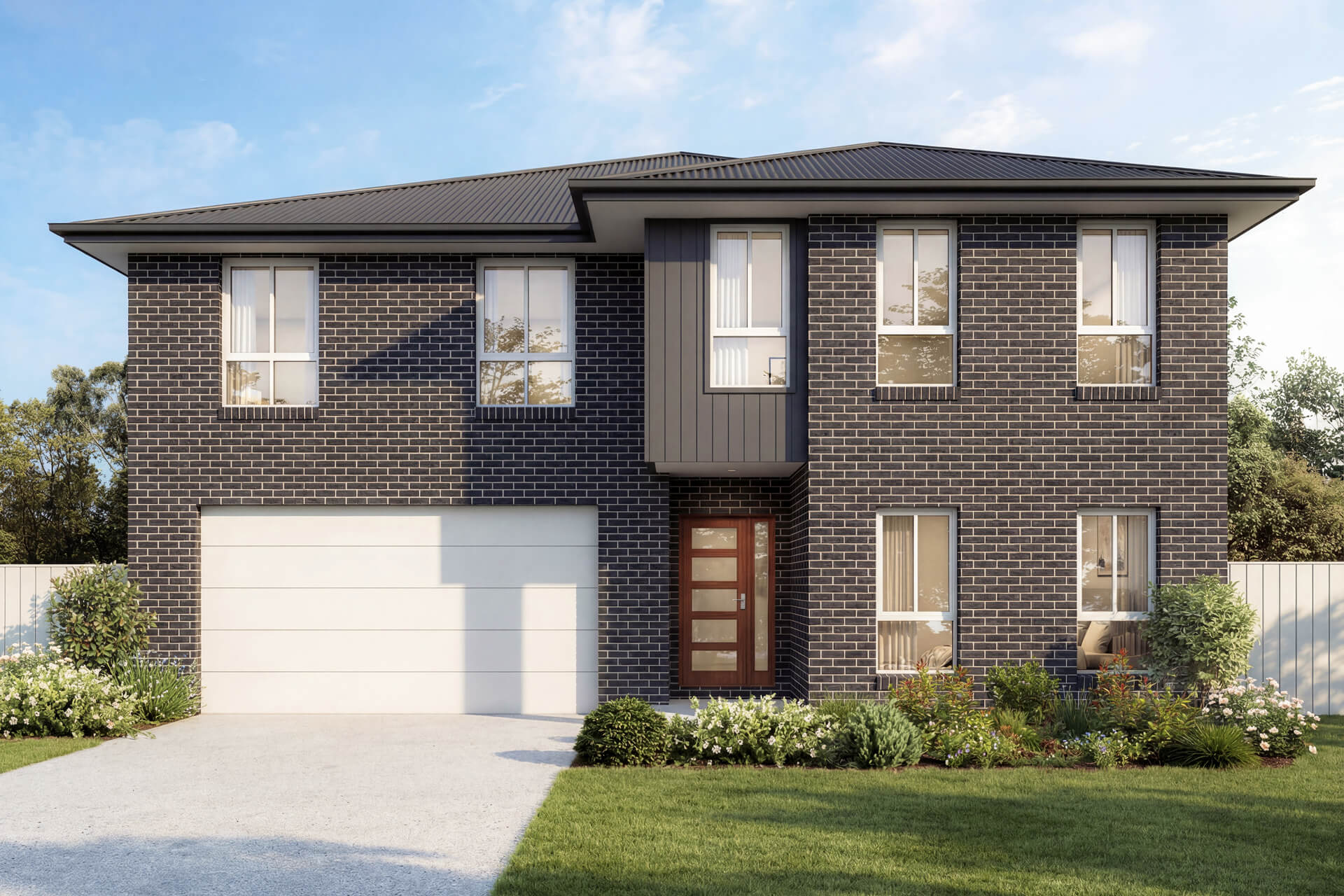 Classic Facade | The Balhannah Split Level Classic Facade