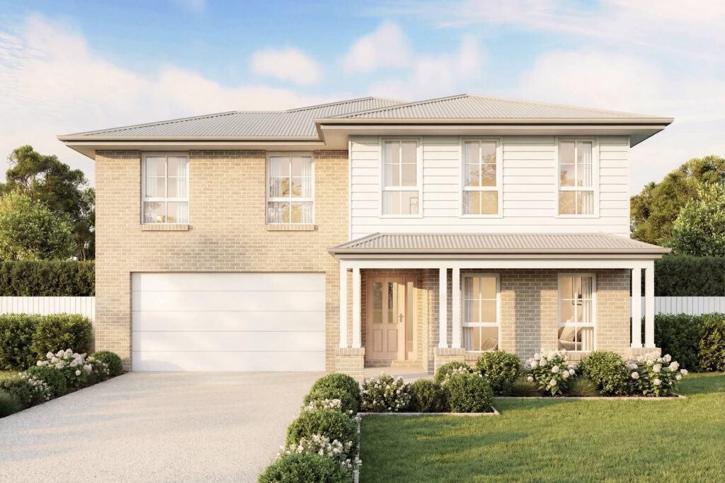 Classic Facade | The Balhannah Split Level Classic Facade