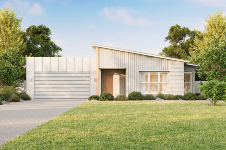 Beach Facade | The Banksia Single Storey Beach Facade