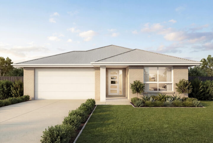 Classic Facade | The Banksia Single Storey Classic Facade