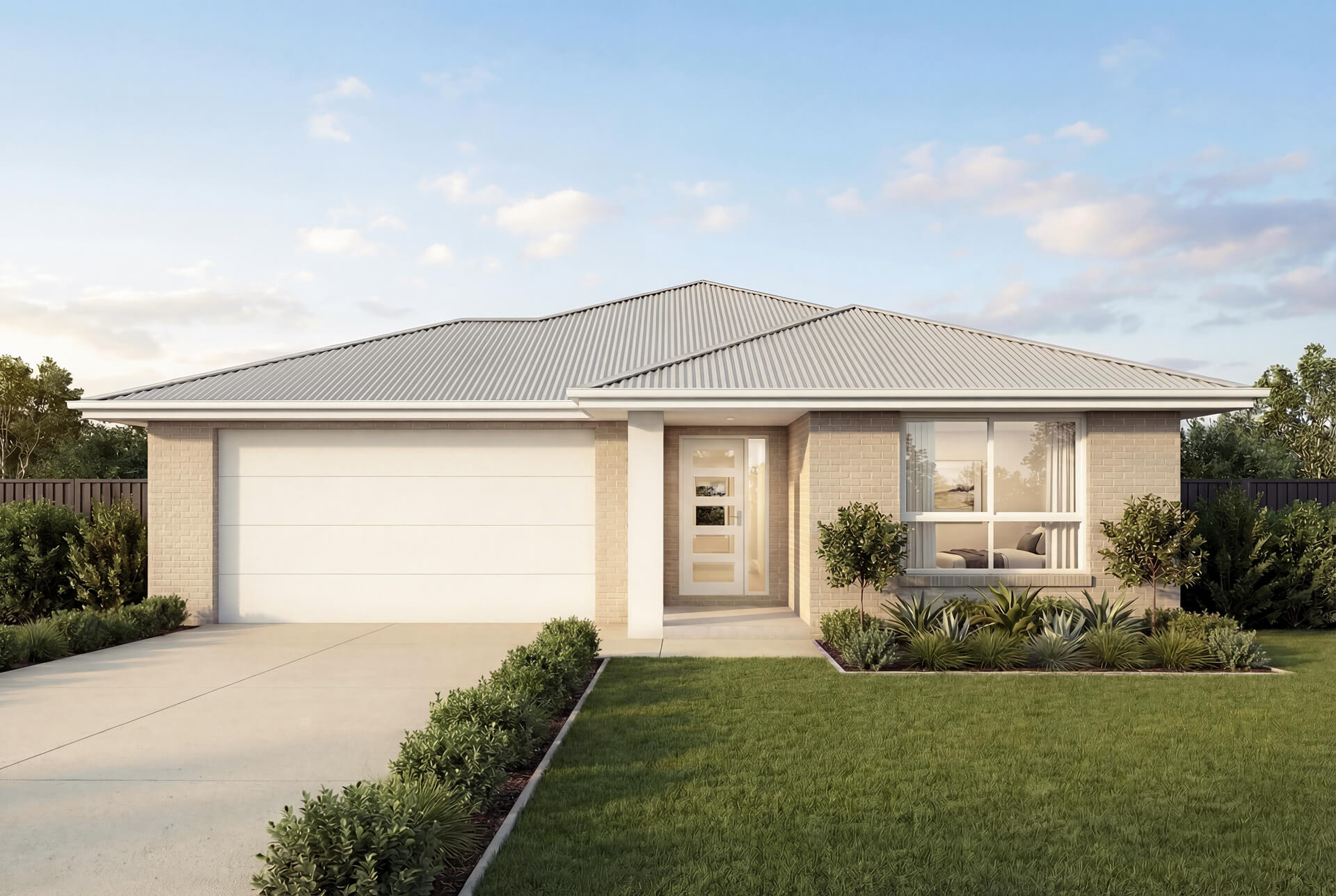 Classic Facade | The Banksia Single Storey Classic Facade