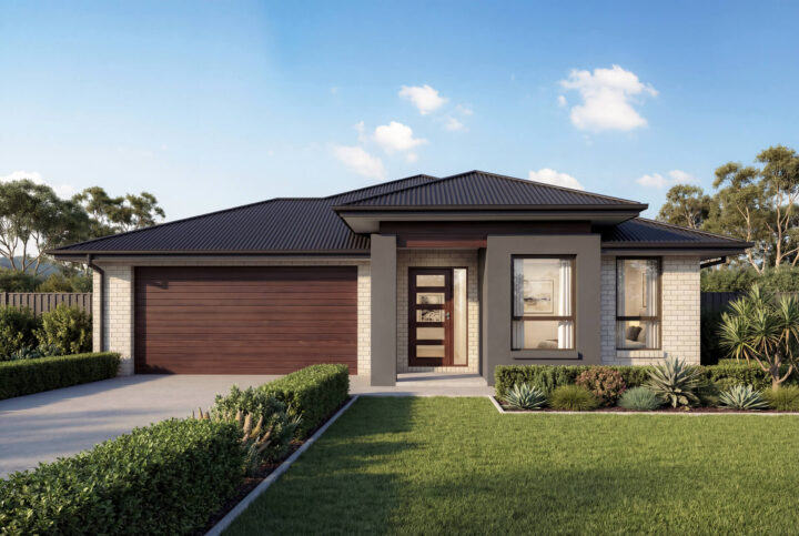 Executive Facade | The Banksia Single Storey Executive Facade