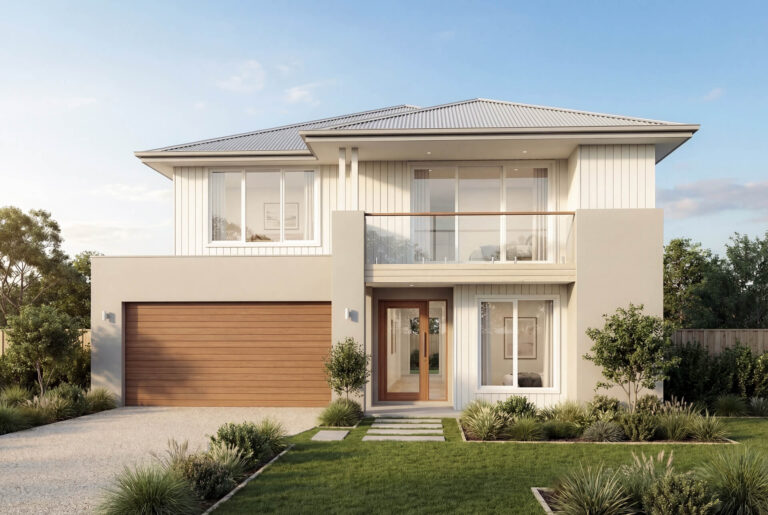 Modern Facade | The Beaufortia Double Storey Modern Facade