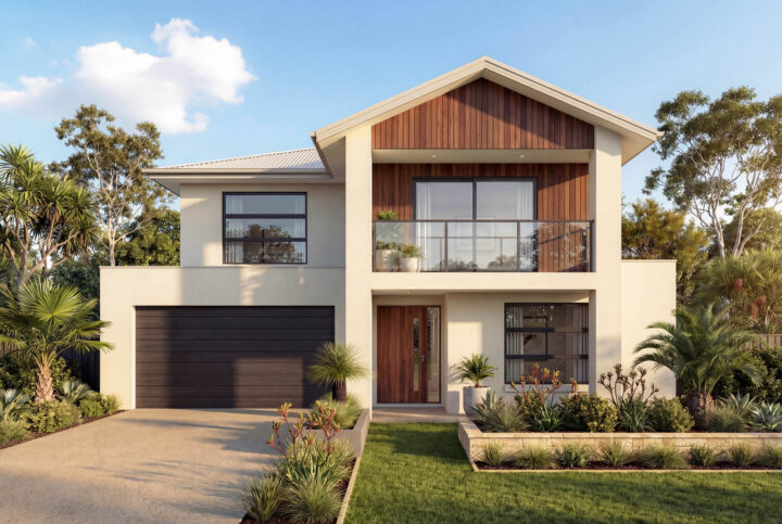 Resort Facade | The Beaufortia Double Storey Resort Facade