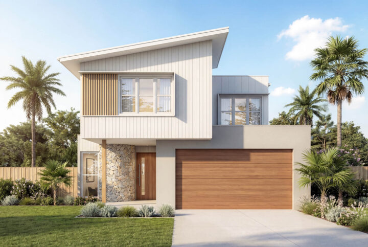 Beach Facade | The Belmorana Double Storey Beach Facade