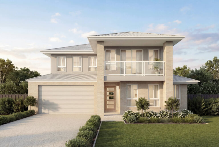 Classic Facade | The Captiosa Double Storey Classic Facade