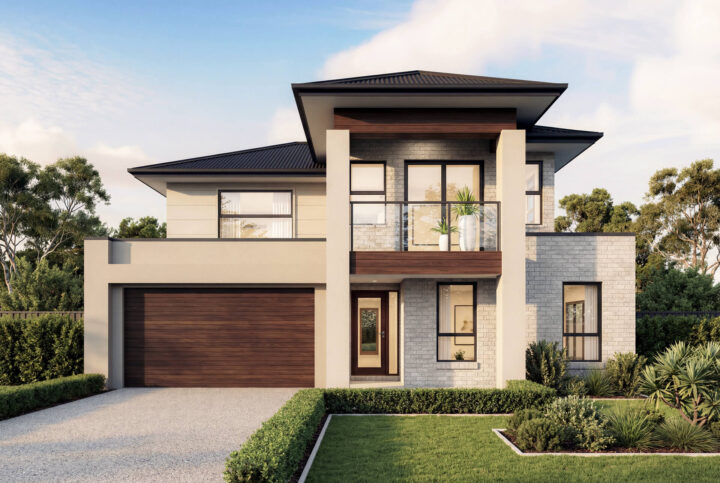 Executive Facade | The Captiosa Double Storey Executive Facade