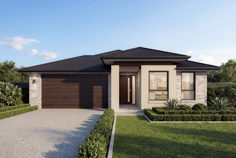 Executive Facade | The Cassinia Single Storey Executive Facade