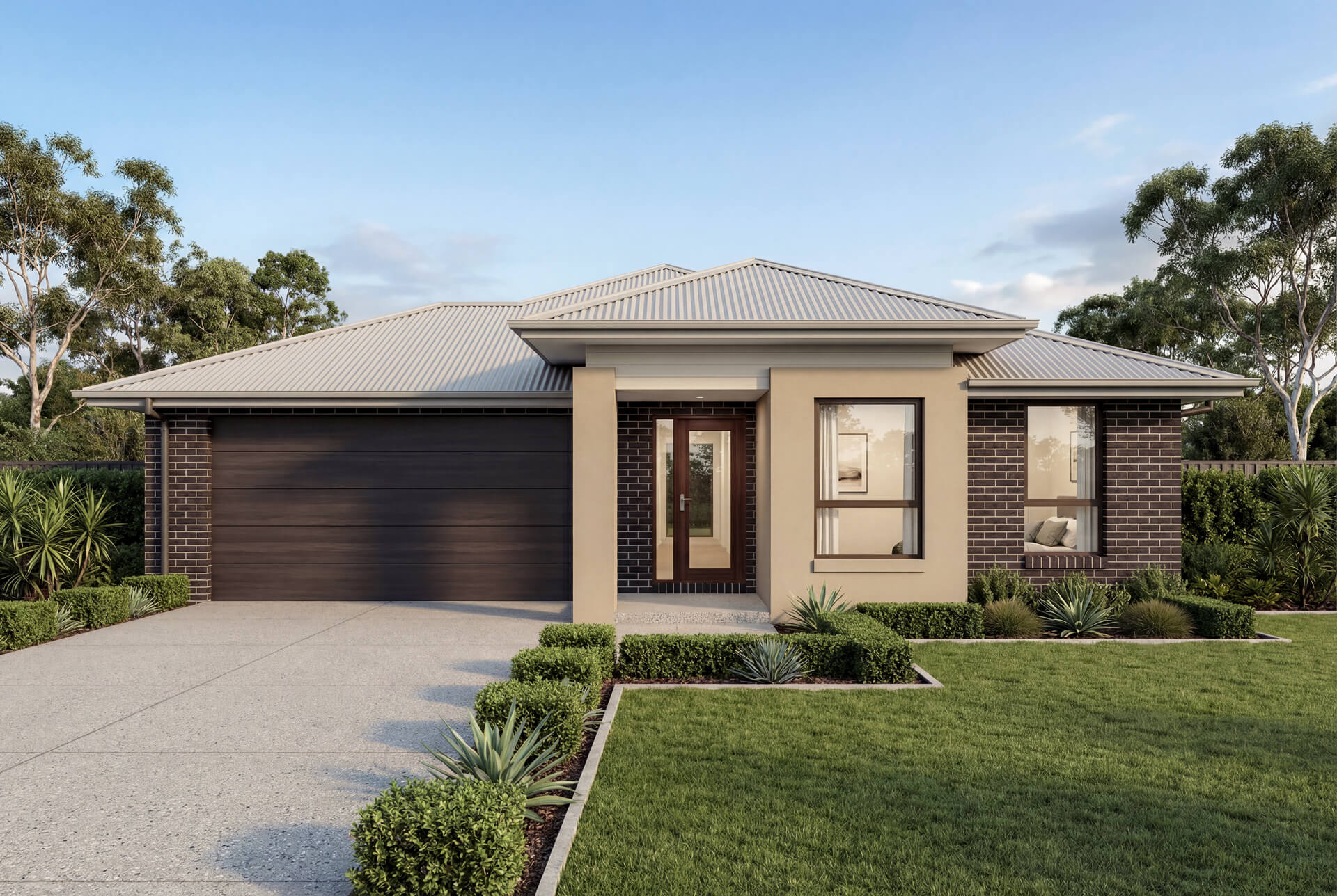 Executive Facade | The Daintree Single Storey Executive Facade