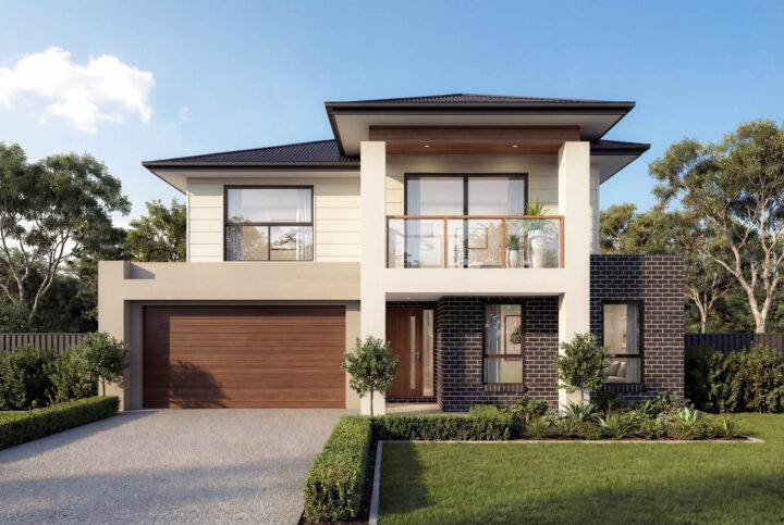 Executive Facade | The Darlington Double Storey Executive Facade