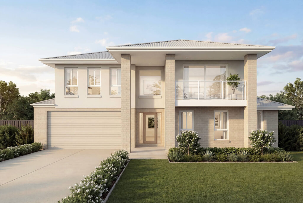 Classic Facade | The Gibson Double Storey Classic Facade