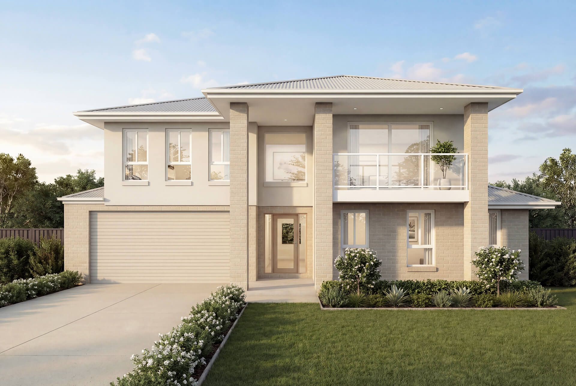 Classic Facade | The Gibson Double Storey Classic Facade