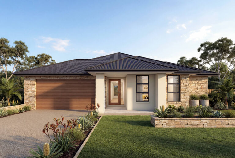 Resort Facade | The Jarrah Single Storey Resort Facade