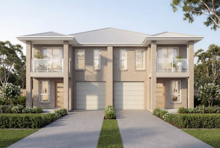 Classic Facade | The Jindivick Duplex Classic Facade