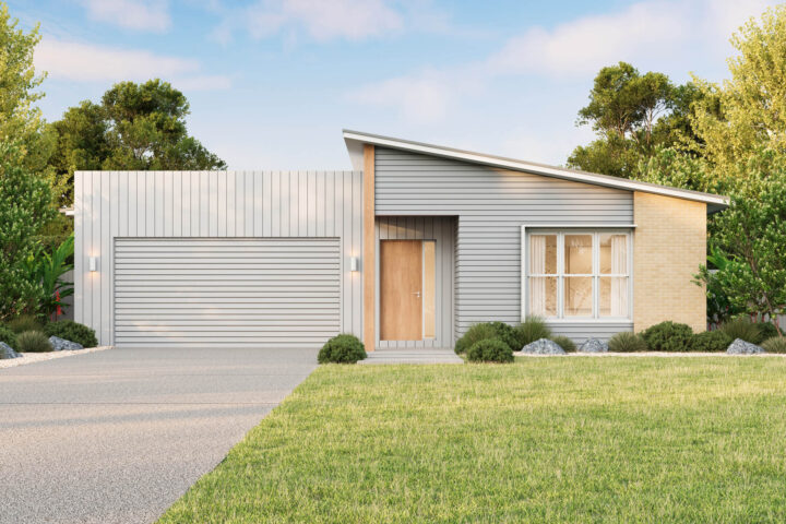 Beach Facade | The Kakadu Single Storey Beach Facade