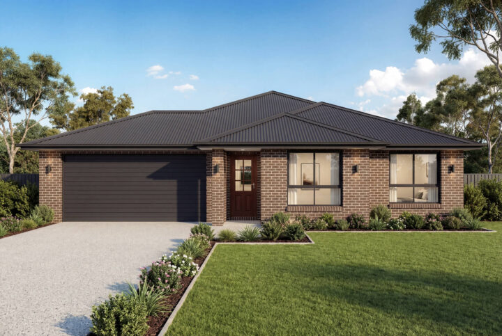 Classic Facade | The Kakadu Single Storey Classic Facade