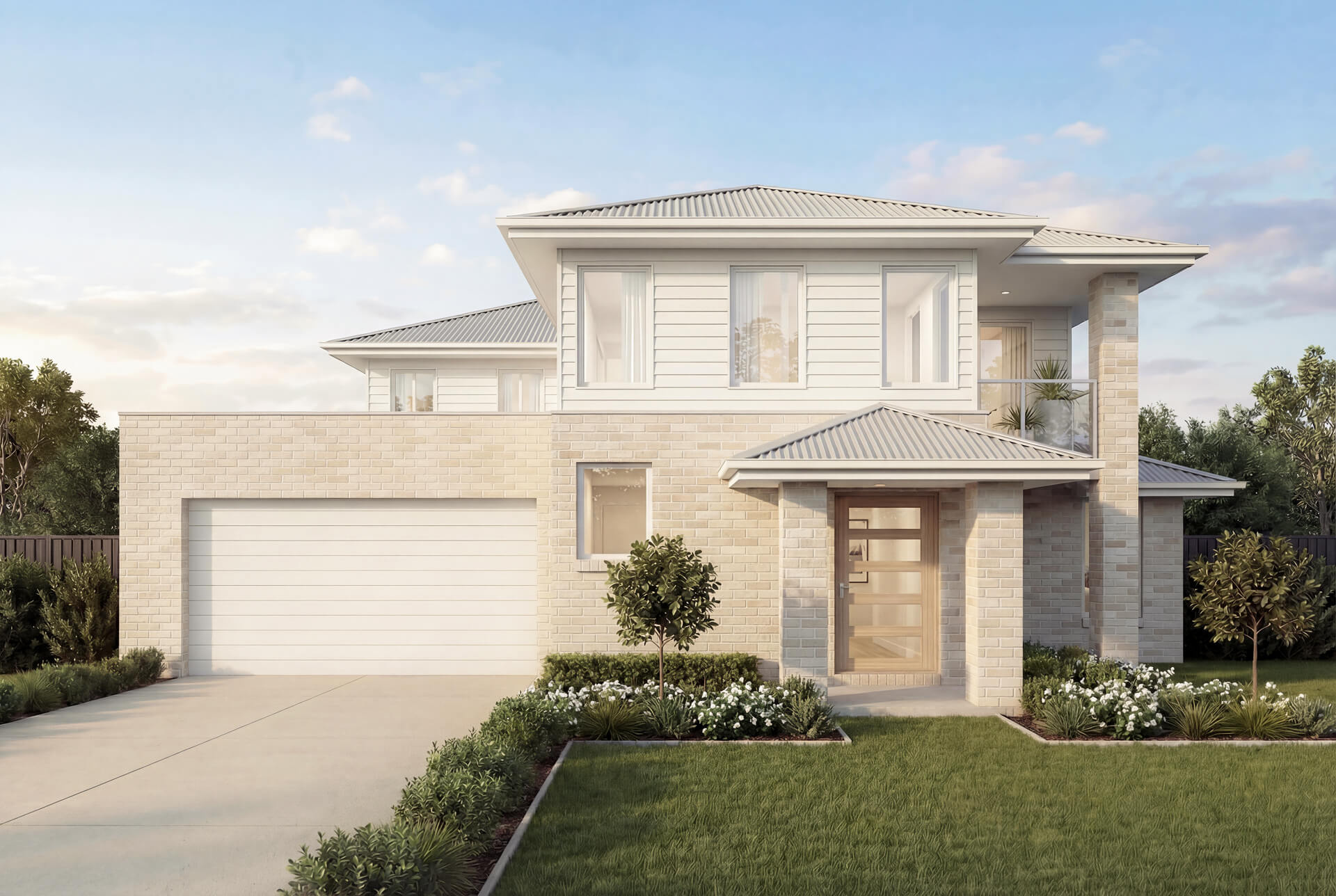 Classic Facade | The Katherine Double Storey Classic Facade