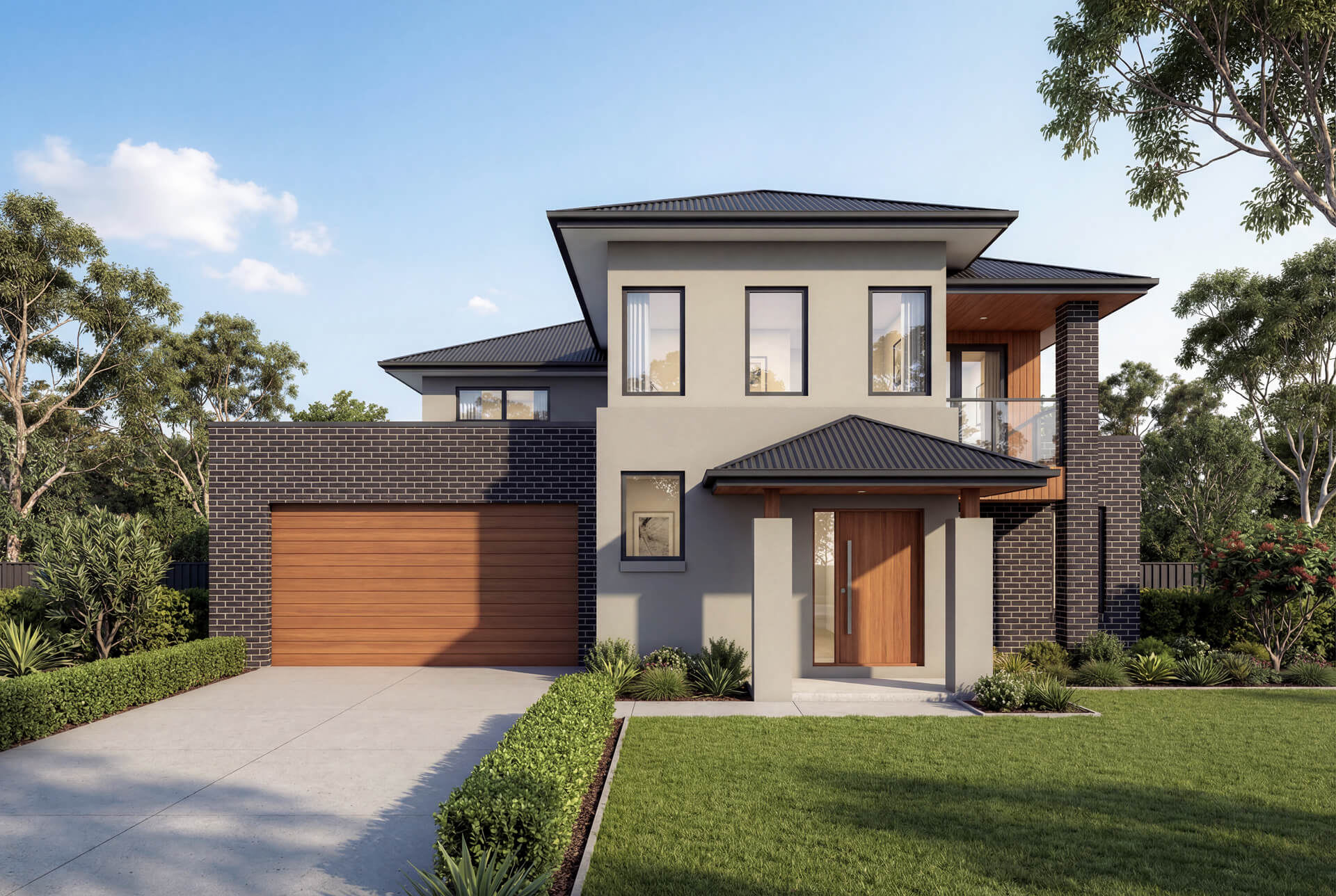 Executive Facade | The Katherine Double Storey Executive Facade