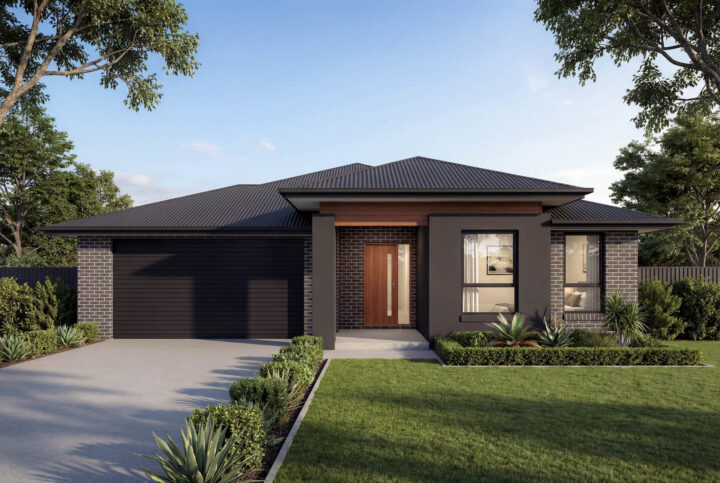 Executive Facade | The Kondalilla Split Level Executive Facade