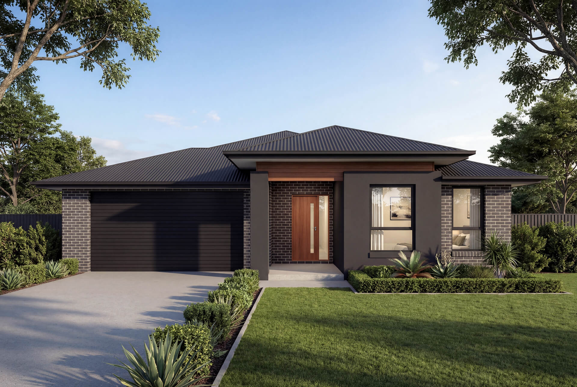 Executive Facade | The Kondalilla Split Level Executive Facade