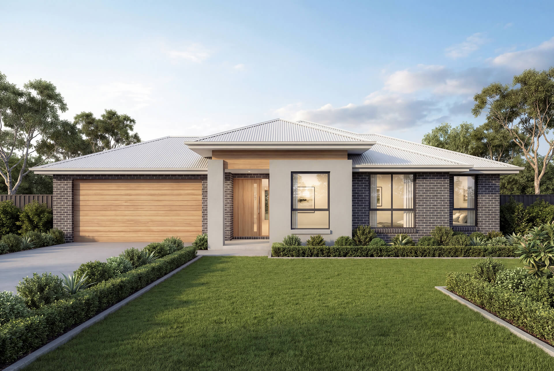 Executive Facade | The Leeuwin Single Storey Executive Facade
