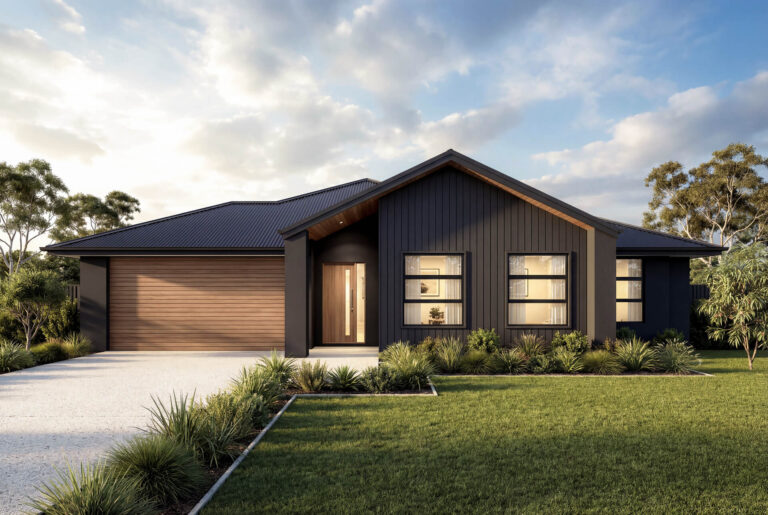 Scandi Facade | The Leeuwin Single Storey Scandi Facade