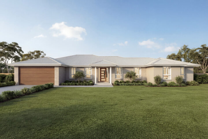 Classic Facade | The Magnolia Acreage Classic Facade