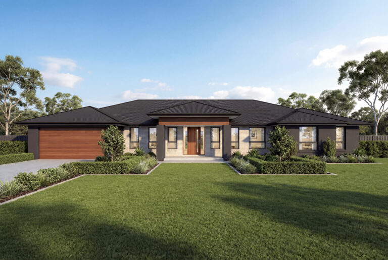 Executive Facade | The Magnolia Acreage Executive Facade