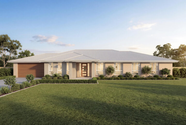 Classic Facade | The Primrose Acreage Classic Facade