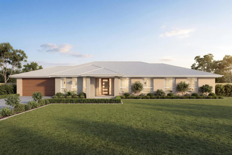 Classic Facade | The Primrose Acreage Classic Facade