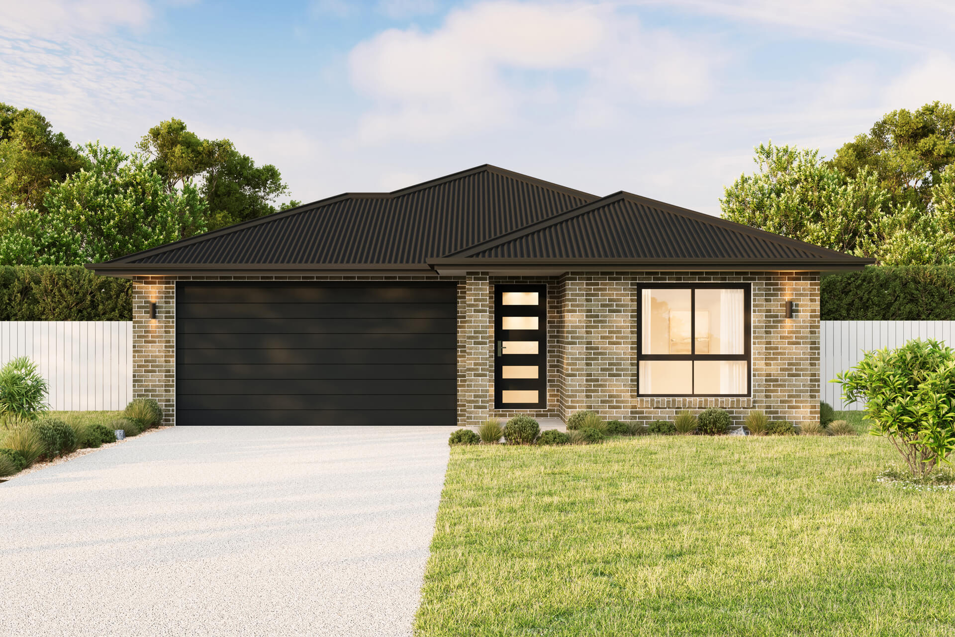 Classic Facade | The Royston Single Storey Classic Facade