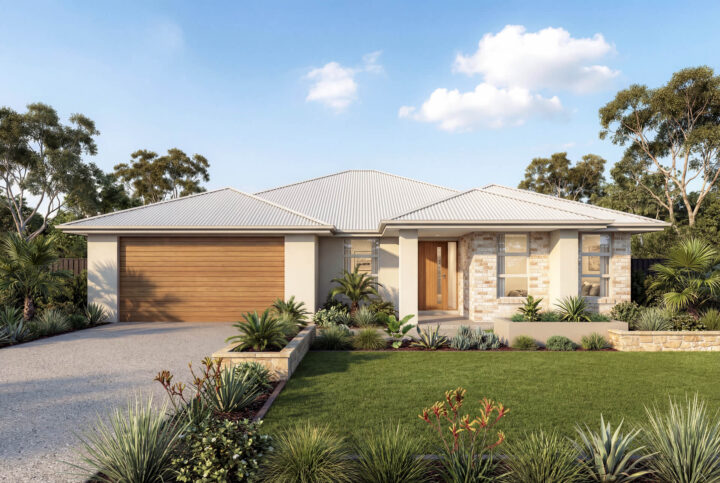 Resort Facade | The Saltbrush Single Storey Resort Facade