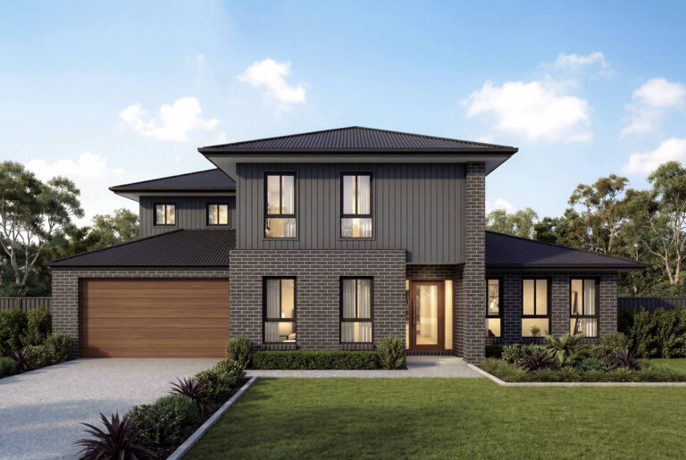 Classic Facade | The Tomaree Double Storey Classic Facade