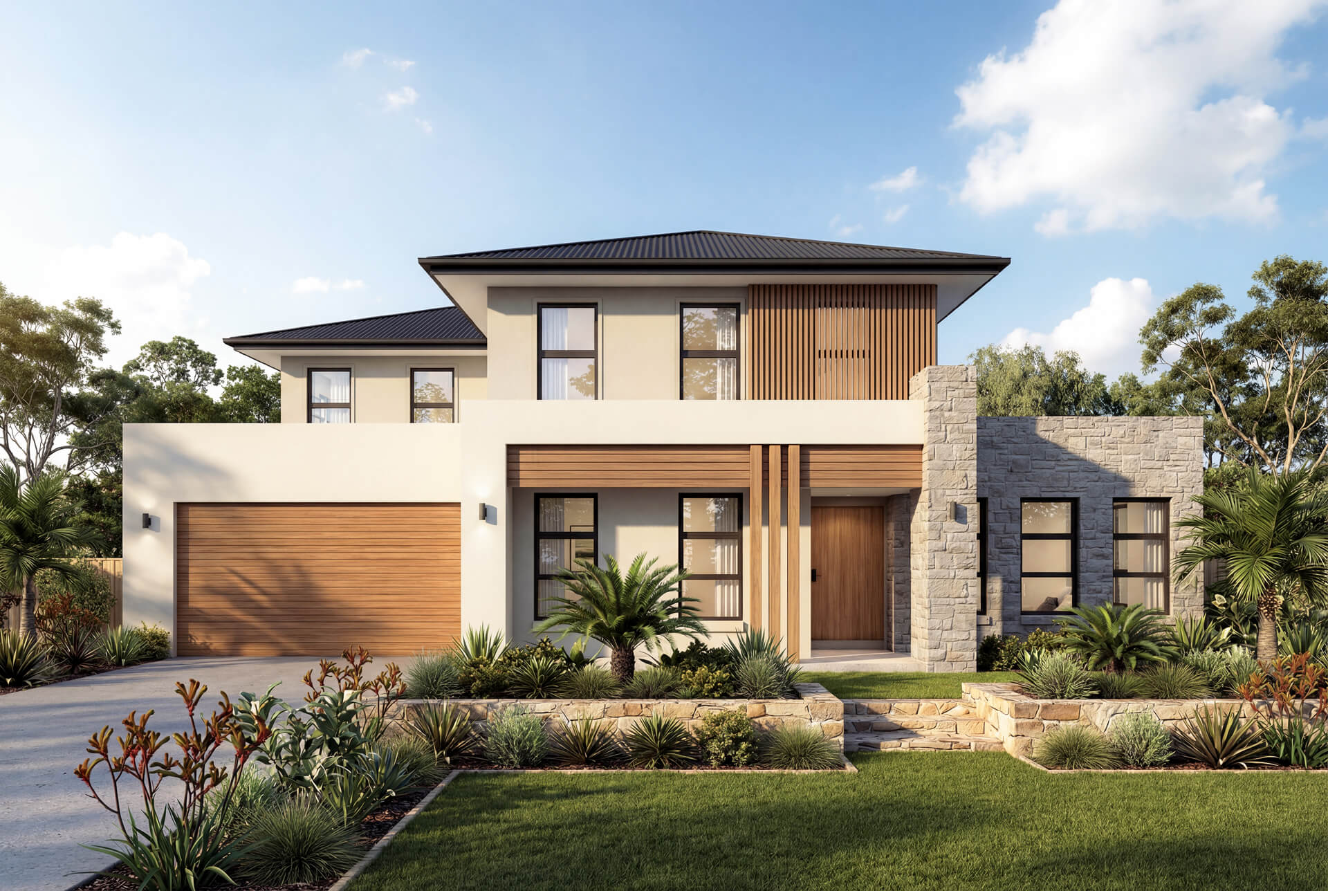 Resort Facade | The Tomaree Double Storey Resort Facade