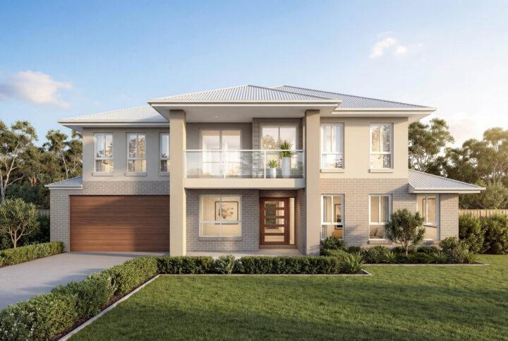 Classic Facade | The Trephina Double Storey Classic Facade