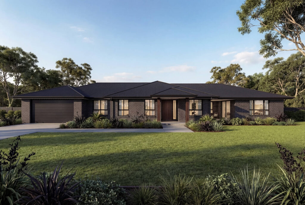 Classic Facade | The Waratah Acreage Classic Facade