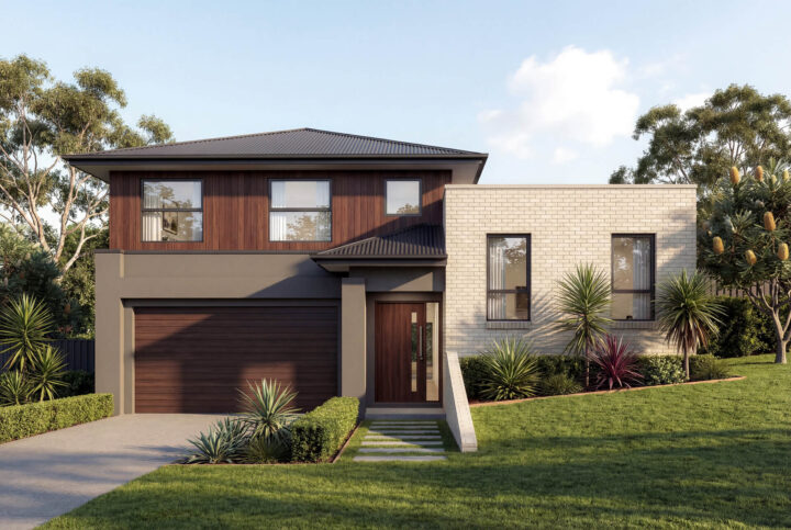 Executive Facade | The Witjira Split Level Executive Facade