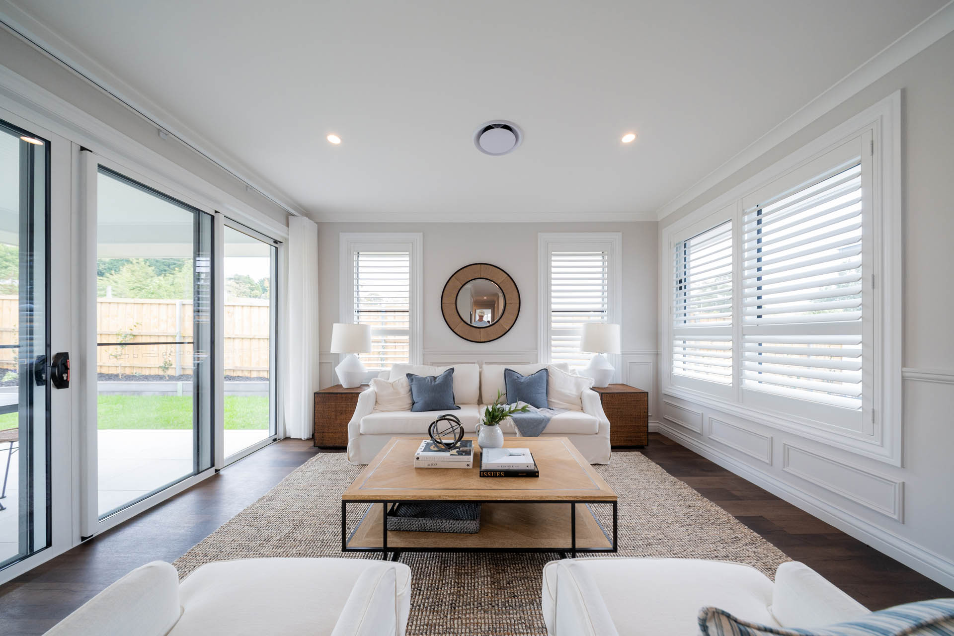 Open plan living in Moss Vale Display Home