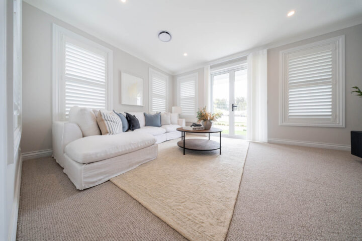 Lounge room inside Moss Vale Display Home