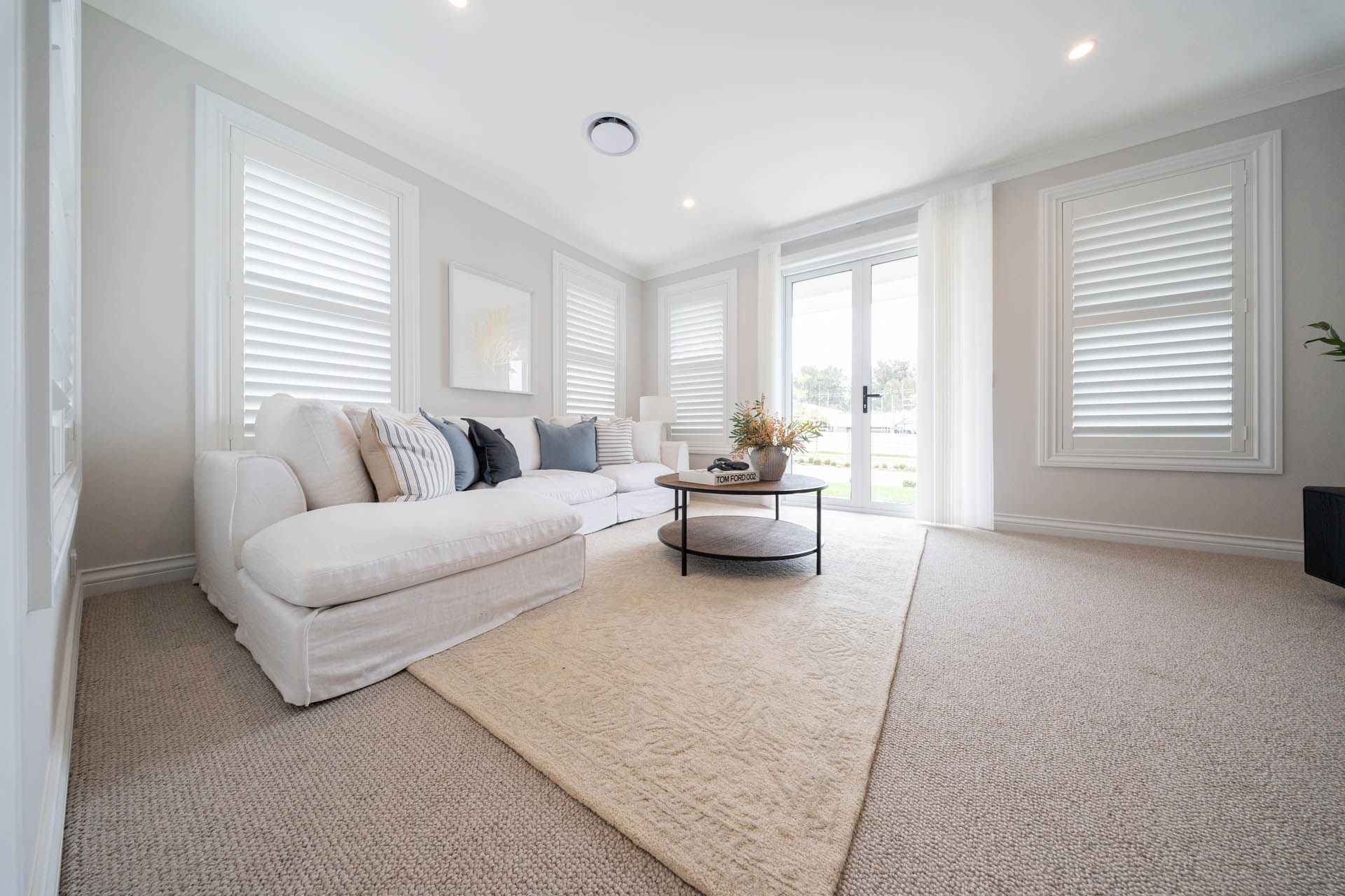 Lounge room inside Moss Vale Display Home