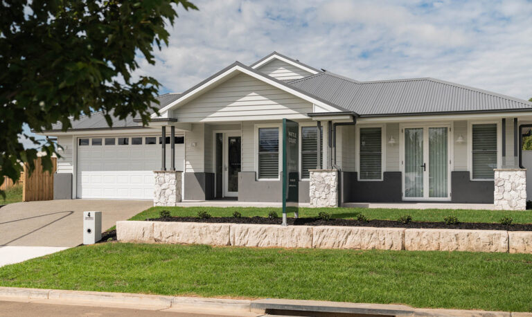 Display Home Facade at Moss Vale